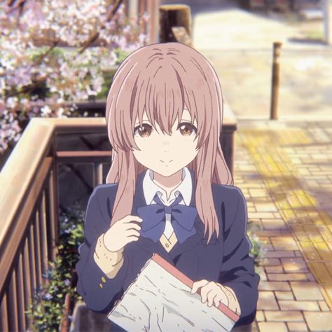 Shoko Nishimiya, The Silent Voice, A Silence Voice, A Silent Voice Manga, Silence Voice, Shouko Nishimiya, Kin List, A Silent Voice, Anime Pfp