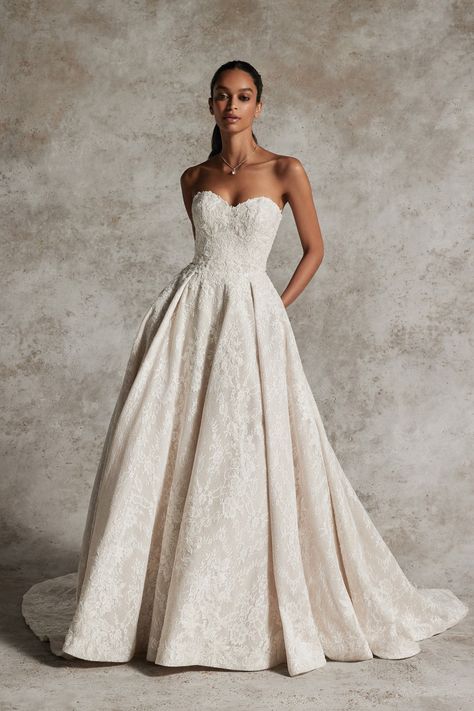 Wedding Dresses Styles, Justin Alexander Bridal, Classic Timeless Wedding, Beaded Wedding Dresses, Justin Alexander Signature, Strapless Ball Gown, Top Wedding Dress Designers, Best Wedding Dress, Timeless Wedding Dress