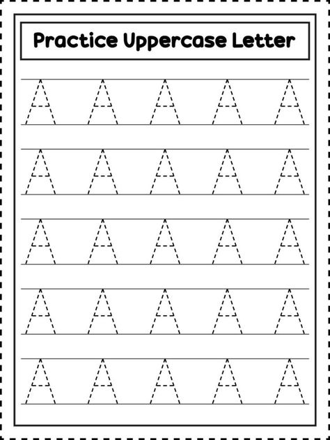 ABC Alphabet Letter Tracing. Uppercase letter A. Handwriting practice for preschool kids Tracing Letter A Worksheet, Tracing Letter A Worksheets Preschool, Abc Tracing Worksheets, Letter A Tracing Preschool, Letter A Tracing Worksheet, Alphabet Worksheets Preschool Writing Practice, Alphabet Tracing Worksheets Preschool, Letter A Worksheets For Preschool, Abc Worksheets Preschool