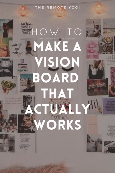 I'm sharing how you can create a vision board, one that ACTUALLY WORKS! Vision Board For New Business, Best Vision Boards, Vision Board For Manifesting, Effective Vision Board, Why Vision Boards Work, New Board Create A, Vision Board Placement, White Board Vision Board, What Is Vision Board