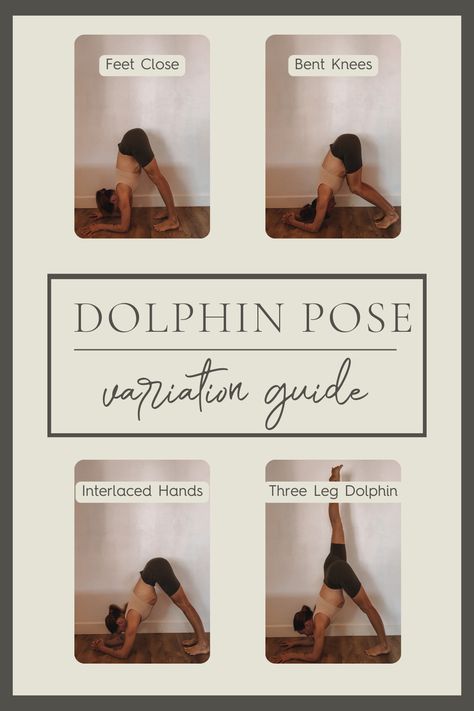 Dolphin Pose Yoga Sequence, Dolphin Pose Yoga, Asana Yoga Poses, Dolphin Pose, Yoga Backbend, Yoga Reading, Forearm Stand, Asana Yoga, Yoga For All