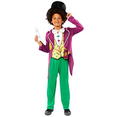 【 Top Disfraz de Willy Wonka 2️⃣0️⃣2️⃣3️⃣ 】 🍫🔴 Consigue tu cosplay y disfraz de Willy Wonka al mejor precio online en 2023 | OFERTAS HALLOWEEN 2023 Diy Funny Halloween Costumes, Wonka Costume, Willy Wonka Costume, Book Day Ideas, Teacher Costume, World Book Day Ideas, Wonka Chocolate, Contest Ideas, Oompa Loompa