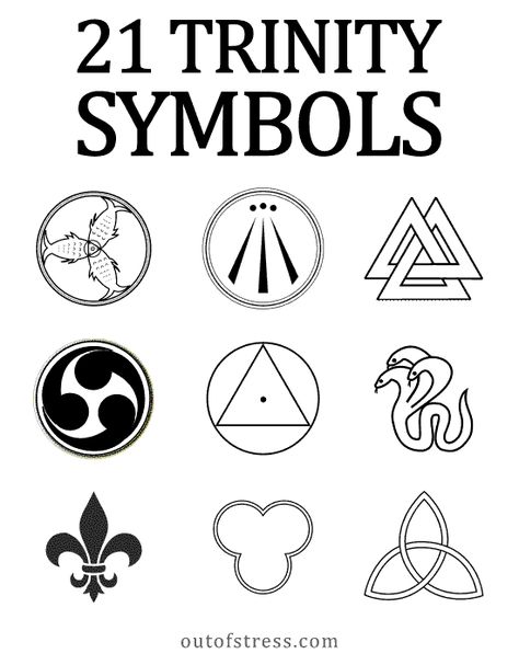 21 Symbols that Represent the Trinity Hermeticism Symbols, Trinity Symbol Christian, Forgiveness Symbol Tattoo, Trinity Symbol Tattoo, God Symbol Tattoo, Trinity Tattoo Christian, Deity Symbols, Christian Symbols Art, Christian Mandala