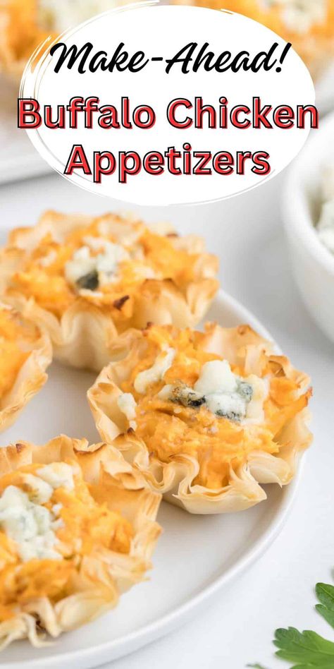 Buffalo Chicken Tostitos, Buffalo Chicken Pinwheels Air Fryer, Buffalo Chicken Charcuterie Board, Buffalo Chicken Appetizers For Party, Buffalo Chicken Dip Bites, Canned Chicken Appetizers, Buffalo Chicken Appetizers Easy, Chicken Bite Appetizers, Phyllo Shell Recipes