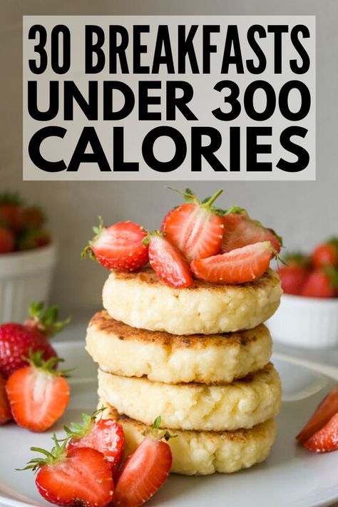 30 Breakfasts Under 300 Calories | Looking for quick and easy breakfast ideas that are healthy and filling? Perfect for weight loss, we've included plenty of make ahead healthy breakfast recipes to ensure you have simple, high protein options when you're on the go. Whether you like your breakfast with eggs or without eggs, need keto low carb recipes for one, or need meal prep ideas for a crowd, we've got you covered! #healthybreakfast #under300calories #breakfastrecipes #healthybreakfastrecipes Healthy Low Calorie Breakfast, Quick And Easy Breakfast Ideas, Protein Options, Menu Sarapan Sehat, Biscuits Diététiques, Easy Breakfast Ideas, Low Calorie Breakfast, Under 300 Calories, Resep Diet