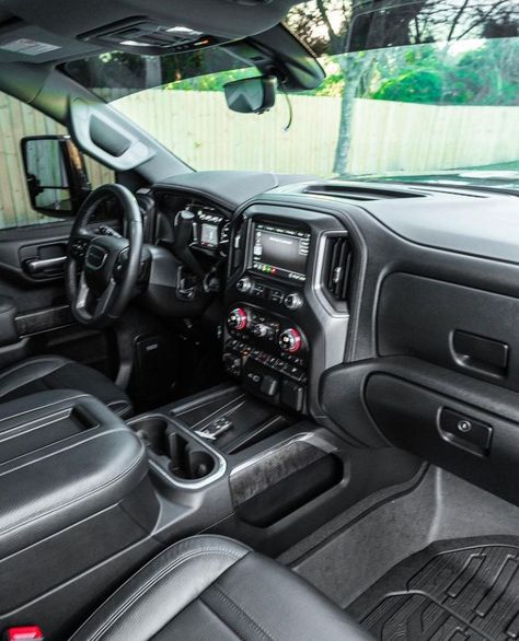 Gmc Trucks Interior, Gmc Truck Interior, Single Cab Truck Interior Ideas, Gmc Denali Truck, Denali Truck, Gmc Trucks Sierra, Gmc Sierra Denali, Single Cab Trucks, Gmc Denali