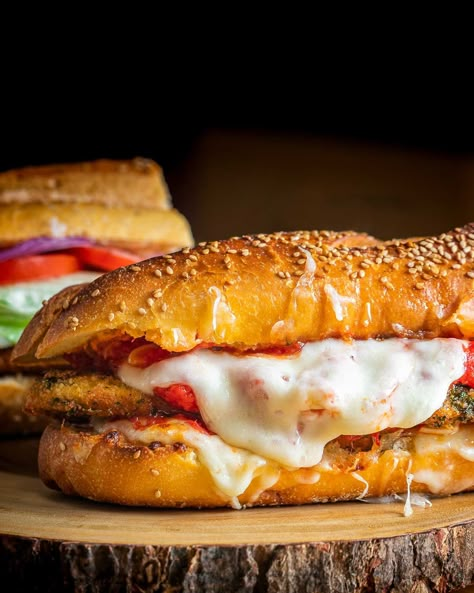 Chicken Parm Hoagie, Parmasean Chicken Sandwich, Chicken Parm Hero, Chicken Park Sandwich, Fried Chicken Cutlet Sandwich, Chicken Parmesan Subs, Vodka Chicken Parm Sandwich, Chicken Parmigiana Sandwich, Chicken Parm Sandwich Recipe