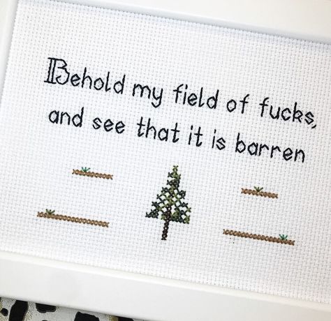 Random Wall Decor, Rude Embroidery, Funny Needlepoint, Quotes Crazy, Subversive Cross Stitches, Retro Comic Art, Needlepoint Embroidery, Stitch Quotes, Cross Stitch Quotes