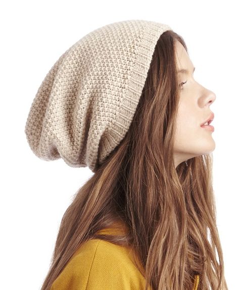 Obsessed with Slouchy Wool Beanies this winter Slouchy Beanie Outfit Women, Slouchy Knit Beanie, Winter Beanies For Women, Stylish Winter Hats, Beanie Slouchy, Womens Slouchy Beanie, Slouchy Beanie Hats, Floppy Hats, Womens Hats