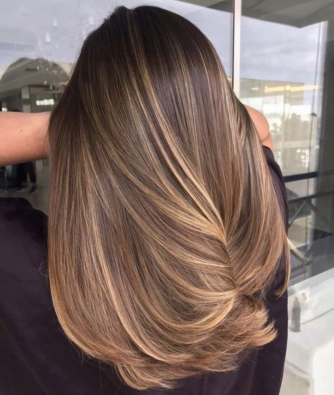 Highlights Brown Hair Balayage, Light Brunette Hair, Brown Hair Looks, Brown Hair Inspo, Hair Tint, Brunette Hair With Highlights, Brown Hair With Blonde Highlights, Brunette Balayage Hair, Honey Blonde Hair