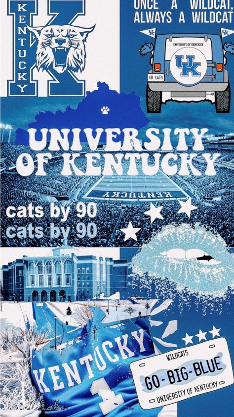 University Of Kentucky Wallpaper Iphone, University Of Kentucky Wall Art, University Of Kentucky Wallpaper, Kentucky Wildcats Wallpaper, University Of Kentucky Aesthetic, Kentucky Wallpaper, Kentucky Aesthetic, Basketball Iphone Wallpaper, College Paintings