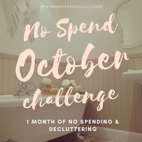 No Spend October Challenge No Spend October, October No Spend Challenge, October Challenge, No Spend, No Spend Challenge, Accounting And Finance, Money Saving, Happy Planner, Self Improvement