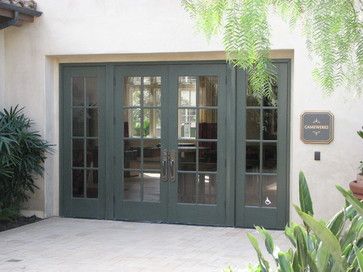 Quad French Doors, French Doors On Garage, French Doors To Porch, French Doors To Back Porch, 96” French Doors, Hinged French Patio Doors, Basement Double Doors Exterior, French Doors As Front Doors, Garage Door Conversion To French Doors