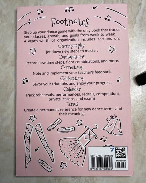 Tightspot shared Little Pink Book for Dancers with you https://tightspotdancewear.com/products/little-pink-book-for-dancers Step up your dance game with the only book that tracks your classes, growth, and goals from week to week. A year's worth of organization all in one spot. Track weekly progress, record new choreography combinations, jot down skills you want to work on, celebrate your victories, track your schedule, and brush up on your dance terminology.Keep this book in your dance bag ... Dance Terminology, Dance Terms, Dance Books, Pink Book, Dance Games, Pink Books, Dance Bag, Step Up, Work On