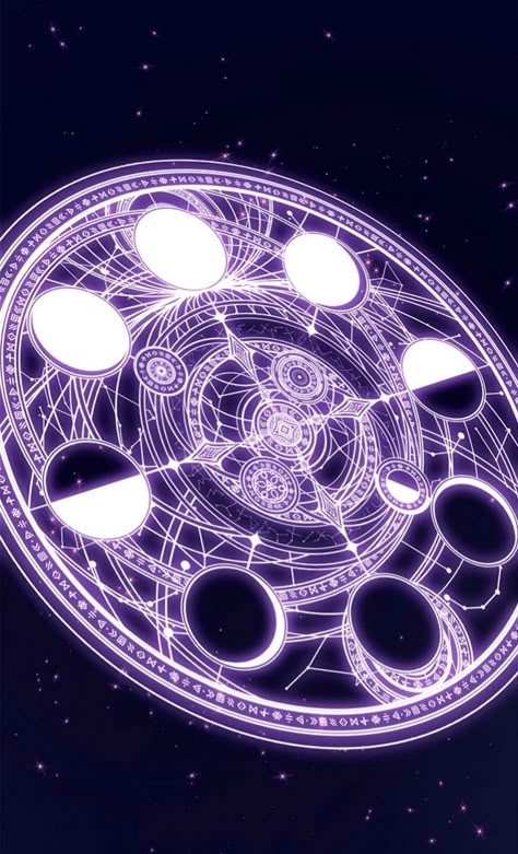 Purple Magic Circle, Magic Circles Art, Time Magic Circle, Time Magic Fantasy Art, Spell Circle Art, Circle Of Stars Druid Starry Form, Star Powers Magic, Space Oc Art, Magic Circle Art