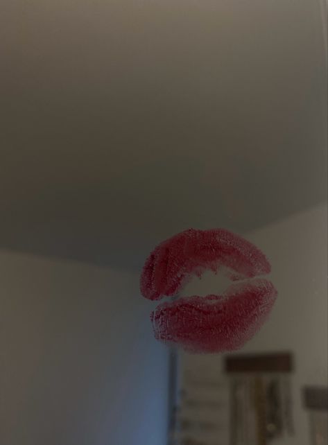 Love-lipstick-mirror-red-aesthetic-kisses-love yourself Mirror Kisses Aesthetic, Lipstick Mark Aesthetic, Kissing Mirror, Kiss Lipstick Aesthetic, Lipstick On Mirror Writing, Lipstick Kiss On Mirror Aesthetic, Kiss On Mirror Lipstick, Kisses Mirror, Lipstick Mirror Writing Aesthetic