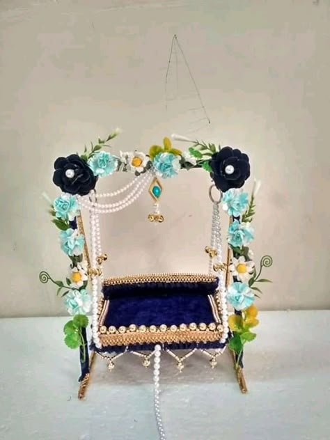 Laddoo Gopal Jhula, Krishna Jula Decoration Ideas, Laddu Gopal Jhula Decoration, Janamashtmi Decoration Ideas, Jhula Decoration Ideas, Ladu Gopal Jhula Decoration, Jhula For Laddu Gopal, Jhula Decoration, Krishna Jhula