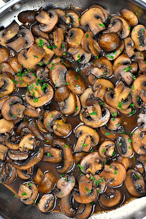 Red Wine Mushroom Sauce for Steak Red Wine Mushroom Sauce For Steak, Wild Mushroom Sauce For Steak, Red Wine Mushroom Pasta, Sherry Wine Sauce, Mushroom Recipes Steak, Red Wine Vinegar Steak Marinade, Red Wine Mushroom Sauce Steaks, Mushroom Sauce For Steak Easy, Mushroom Wine Sauce For Steak