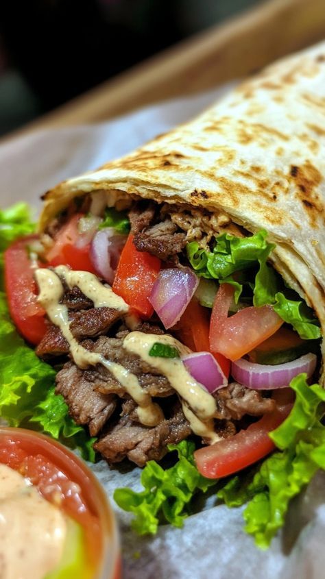 Shawarma Recipes, Middle East Food, Pizza Wraps, Shawarma Recipe, Iphone Wallpaper Classy, Food World, Fun Baking, Food Photography Inspiration, Ripe Tomatoes