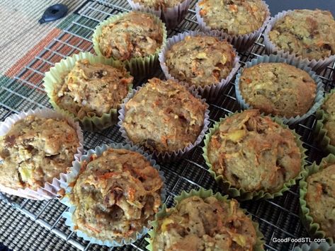 southern living magazine Archives - Good Food St. Louis Carrot Muffins Recipe, Apple Carrot Muffins, Carrot Muffin Recipe, Cook For One, Sausage Cornbread Stuffing, Sausage Muffins, Glory Muffins, Recipes Muffins, Morning Glory Muffins