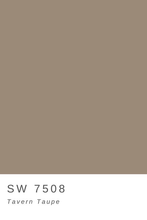 Tan Brown Paint Colors, Dark Taupe Color Palette, Sherman Williams Taupe Colors, Marquis Classic Taupe Paint, Darker Trim Than Walls, Sw Tavern Taupe, Mocha Brown Paint Color, Taupe Brown Paint, Dark Beige Paint Colors