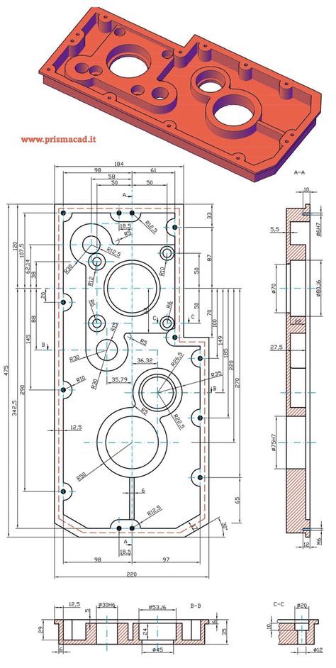 Mechanics Drawing, Sheet Metal Drawing, Isometric Drawing Exercises, Drawing Book Pdf, Autocad Isometric Drawing, Solidworks Tutorial, Autocad Tutorial, Interesting Drawings, Mechanical Engineering Design