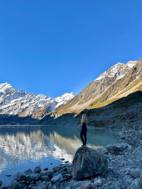 New Zealand Mt Cook, New Zealand Mount Cook, Mount Cook National Park, Mt Cook New Zealand, 5 Year Vision Board, The Way Life Goes, Hiking New Zealand, Traveling Photos, Queenstown Nz