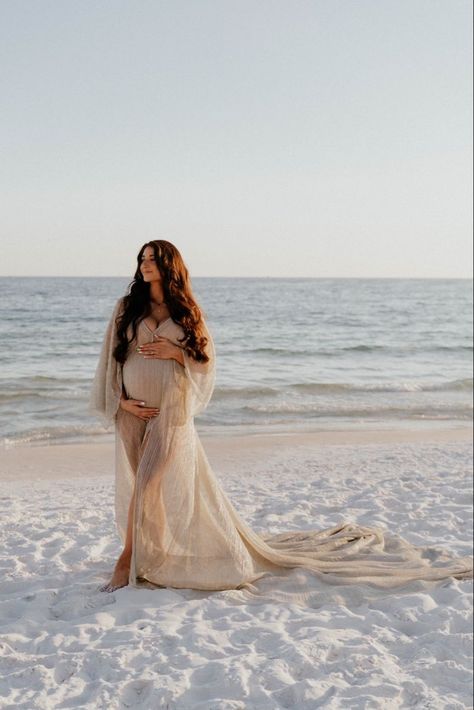 Easy Beach Maternity Photos, Maternity Pictures Tropical, Outdoor Maternity Photo Outfits, Vacation Maternity Shoot, Maternity Outfits For Photoshoot Beach, Classy Beach Maternity Photos, Cancun Maternity Photos, Maternity Shoot Poses Beach, Santorini Maternity Shoot