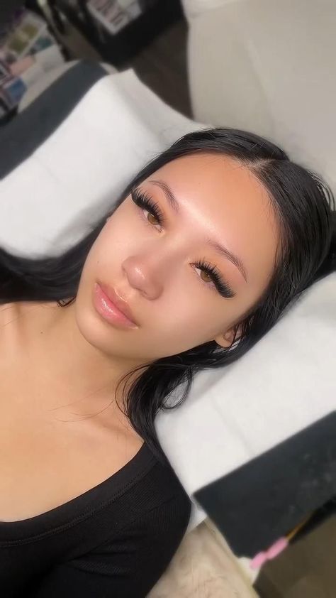 𝘸𝘪𝘴𝘱𝘺 𝘤𝘢𝘵 𝘦𝘺𝘦 We wanna show you off 😍✨ - Lii Lash Long Cateye Eyelashes Extensions, Wispy Cat Eye Mapping, Spike Cat Eye Lash Extensions, Wet Lash Cat Eye, Cateye Eyelashes Extensions Volume, Volume Cateye Extensions, Short Volume Cat Eye Lash Extensions, Wispy Volume Cat Eye Lash Extensions, Wispy Cateye Eyelashes Extensions