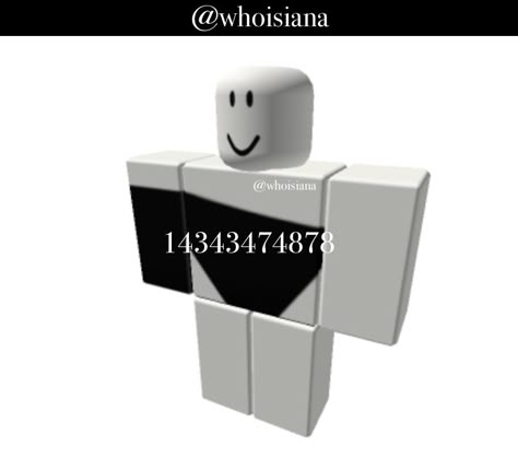 Roblox Black And White Outfit Codes, Roblox Jumpsuit Codes, Black Shirt Roblox Code, Roblox Berry Avenue Codes Accessories, Roblox Black Outfit Codes, Black Outfit Codes, Roblox Code Accessories, Code Brookhaven Outfit, Roblox Outfits Codes