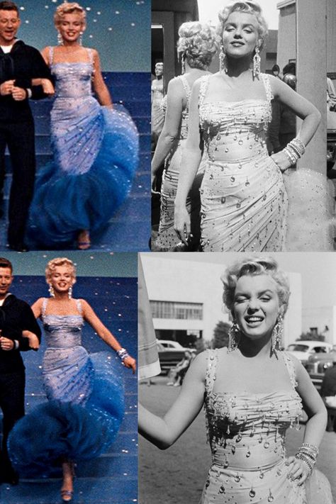 Marylin Monroe Jfk Dress, Marilyn Monroe Blue Dress, Merlin Monro Dress, Marylin Monroe Dress, Marilyn Monroe Outfits, Marilyn Monroe Dress, Monroe Dress, Old Hollywood Fashion, Marilyn Monroe Fashion