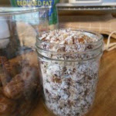 Recipes In A Jar, Chopped Dates, Cold Cereal, Quick Healthy Snacks, 5 Ingredients Or Less, Sweet Foods, Wonderful Wednesday, Best Easy Recipes, Meals Healthy