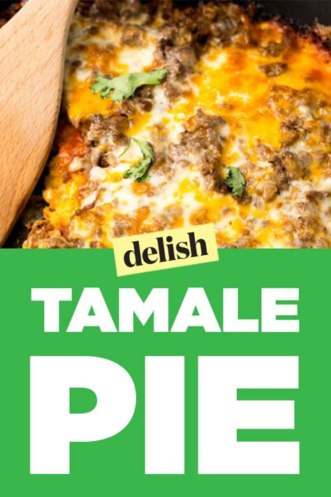 Delish Tamale Pie Recipe, Ground Turkey Tamale Pie, Skillet Tamale Pie, Tamales Pie Recipe Jiffy, Tomallies Pie, Tamales Pie Recipe, Tamale Pie Recipe Jiffy, Texas Tamale Pie, Chili Pie Recipe