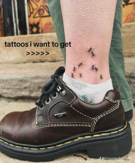 Small Insect Tattoo, Roblox Tattoo, Odd Tattoos, Obscure Fashion, Wound Tattoo, Ant Tattoo, Photography Tattoo, Funky Tattoos, Bug Tattoo