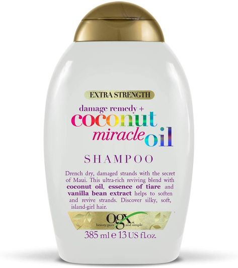 Beauty Items Products, Ogx Coconut Miracle Oil, Coconut Miracle Oil, Ogx Hair, Ogx Coconut, Coconut Oil Conditioner, Ogx Shampoo, Ogx Hair Products, Coconut Oil Shampoo