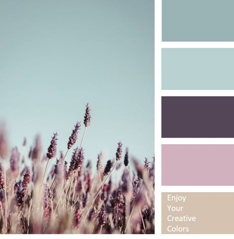 Theme Colors Palettes, Purple Gray Color Scheme, Plum Mood Board, Duck Egg Color Palette, Purple Coordinating Colors, Color Palette With Violet, Dream Colour Palette, Mint Pallete Color, Matching Colours Color Balance