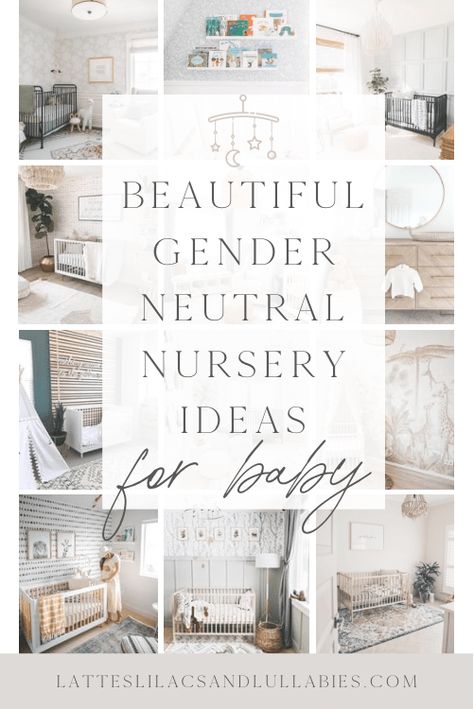 Gender Neutral Nursery Ideas - Lattes, Lilacs, & Lullabies Neutral Nursery Paint Colors, Nuetral Nursery, Gender Neutral Nursery Inspiration, Sea Animal Nursery, Gender Neutral Nursery Colors, Neutral Nursery Colors, Nursery Inspiration Neutral, Gender Neutral Nursery Design, Gender Neutral Nursery Ideas