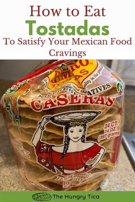 Growing up in southern California, I ate a lot of tostadas whenever I would go over to my friends' houses to play. However, I can remember the first time I was handed a Mexican tostada. I did not know how to eat them! My friend's mom did not provide me with any utensils. In this guide, you will learn how to eat tostadas and how to make them, too! Check it out to learn more! How To Use Tostada Shells, Recipes Using Tostadas, Recipes Using Corn Tostadas, What To Make With Tostada Shells, Recipes Using Tostada Shells, Recipes With Tostada Shells, Tostada Shell Recipes, How To Make Tostadas, Corn Tostadas Recipes