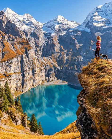 Kandersteg Switzerland, Switzerland Summer, Counter Clockwise, Visit Switzerland, Lake Boat, Paddle Boat, Swipe Right, G Adventures, At The Lake