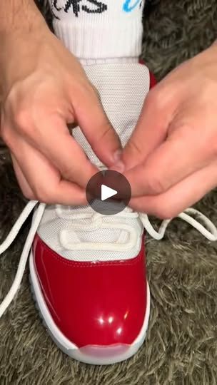 674K views · 79K reactions | Jordan 11 Laces Tutorial !! 🤩

#kicksaddict #kickstag #kicksology #sneakerness #sneakercollector #sneakergame #sneakercollector #shoesstyle #shoeselfie #shoelovers | Sneaker Reseller / c.kicks Jordan 11 Concord, Shoe Selfie, Jordan Sneakers, Sneaker Games, Jordan 11, Jordans Sneakers, Fashion Shoes, Jordan, Sneakers