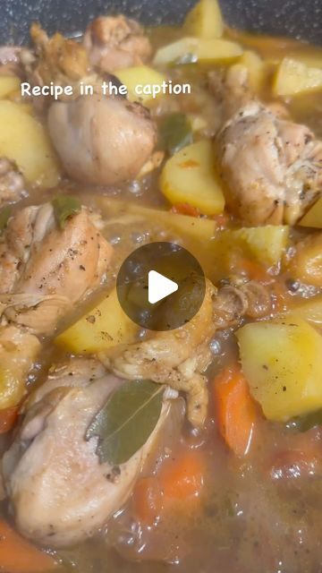 Nelly Valenzuela on Instagram: "Pollo Guisado - Mexican Chicken Stew This Pollo Guisado recipe is a flavorful braised chicken stew popular in Latin American cuisine, with loads of chicken, vegetables and so easy to make. #polloguisado #chickenstew #daisymayscookingandmore #mexicanfood #chicken #chickenrecipes #food #foodies #foodiesofinstagram #recipe #recipes #cooking #instagramfood #instagramfoodie #instagramfoodies #instagramrecipes #instagramcooking  Ingredients/Recipe: -8 Chicken Drumsticks -5 Tbsp Avocado Oil or cooking oil of your choice -1 Tsp Garlic Salt -1 Tsp Pepper -1/2 Sliced White Onion -4 Carrots Peeled and sliced -4 Roma Tomatoes sliced -1 Tbsp Tomato Chicken Bouillon -1 Tsp Thyme - 1 Tsp Oregano -3 Bay Leaves -4 Serrano Peppers sliced and seeds removed -2 Cups Water -8 Pot Chicken Legs Mexican Recipes, Chicken Guisado Mexican, Chicken Drumstick Mexican Recipes, Chicken Drumstick Stew, Drumstick Chicken Soup, Mexican Chicken Stew Recipes, Chicken Drumsticks Soup, Chicken Leg And Potatoes Recipes, Mexican Chicken Leg Recipes