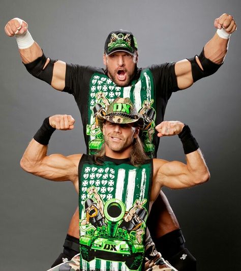 #DX HHH and HBK Triple H And Shawn Michaels, Shawn Michaels And Triple H, Dx Wwe, Degeneration X, Wwe Shawn Michaels, Wwf Superstars, The Heartbreak Kid, Wwe Tag Teams, Wwe Pictures