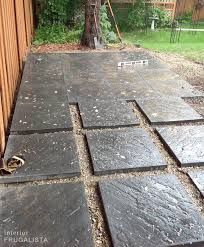 Cement Block Patio Ideas, Concrete Block Patio Ideas, Patio Blocks Ideas Backyards, Patio Slabs Ideas On A Budget, Block Patio Ideas, Concrete Block Patio, Square Paver Patio Ideas, Patio Extension Ideas On A Budget, Cheap Paver Patio Ideas