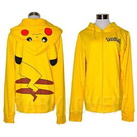 Pokemon Yellow Pikachu Zipper Hoodie Ears Face Tail Cosplay Japan... ($37) ❤ liked on Polyvore featuring tops, hoodies, jackets, outerwear, sweatshirts, black, women's clothing, hooded sweatshirt, zip top and hooded zipper sweatshirts Pikachu Sweater, Yellow Pikachu, Hoodie Ears, Pikachu Hoodie, Pikachu Costume, Anime Jacket, Pokemon Hoodie, Pokemon Umbreon, Black Zip Hoodie