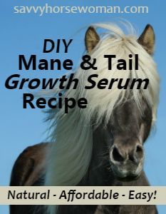 When it comes to mane & tail growth, patience is a virtue, but this DIY Mane/Tail Growth Serum Recipe for horses can get you headed in the right direction. Natural and affordable! Diy Horse Stuff, Serum Recipe, Horse Hacks, Recipe Printable, Horse Braiding, Barn Hacks, Patience Is A Virtue, Healthy Horses, Horse Shampoo