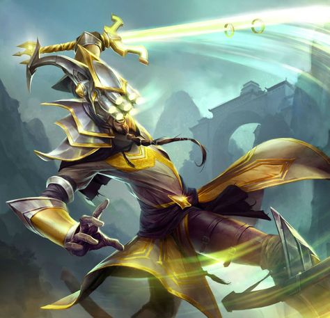 #LOL_Master Yi League Of Legends Splash Art, League Concept Art, Dota 2 Heroes, Master Yi, White Heaven, League Of Legends Champions, Legends Of The Cryptids, Dota 2 Game, League Legends