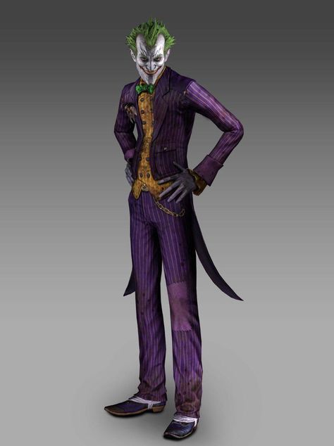 Joker Arkham Knight, Joker Suit, Batman Arkham Games, Joker Outfit, Joker Arkham, Arkham Games, Batman Games, Joker Halloween, Batman Arkham Asylum