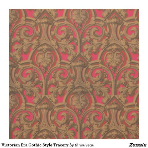 Victorian Era Gothic Style Tracery Fabric Eco Friendly Fabric, Gothic Style, Consumer Products, Beautiful Quilts, Pigment Ink, Antique Art, Victorian Era, Luxury Fabrics, Gothic Fashion