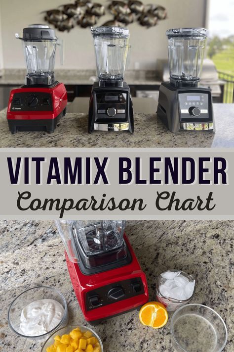 With so many different options, it's a challenge to know which Vitamix model is the best fit for your family. This review offers a Vitamix comparison chart of popular Vitamix blenders, including the high-end Vitamix A3500 blender. Get tips on taking a Vitamix on the road including the best lightweight blender for travel, which blender is best for large families, and delicious recipes to make in a Vitamix. (sponsored) #Vitamix #BlenderRecipes Homemade Travel Snacks, Vitamix A3500, Avocado Yogurt Dip, Kitchenaid Blender, Ice Cream Smoothie, Traveling Mom, Quick Smoothies, Dessert Hummus, Vitamix Blender