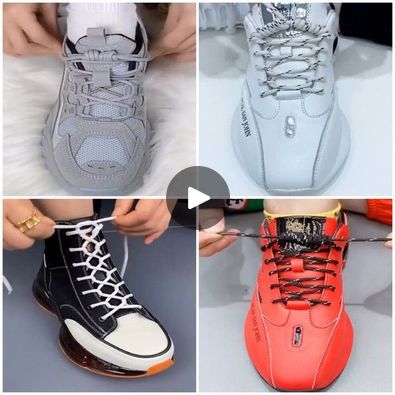 39M views · 123K reactions | Creative ideas on how to tie shoe laces! | Creative ideas on how to tie shoe laces! | By Lilyon | Facebook How To Tie Shoes, Shoelace Patterns, Your Shoes, Tie Shoes, High Top Shoes, Top Shoes, Creative Ideas, High Top, Shoe Laces